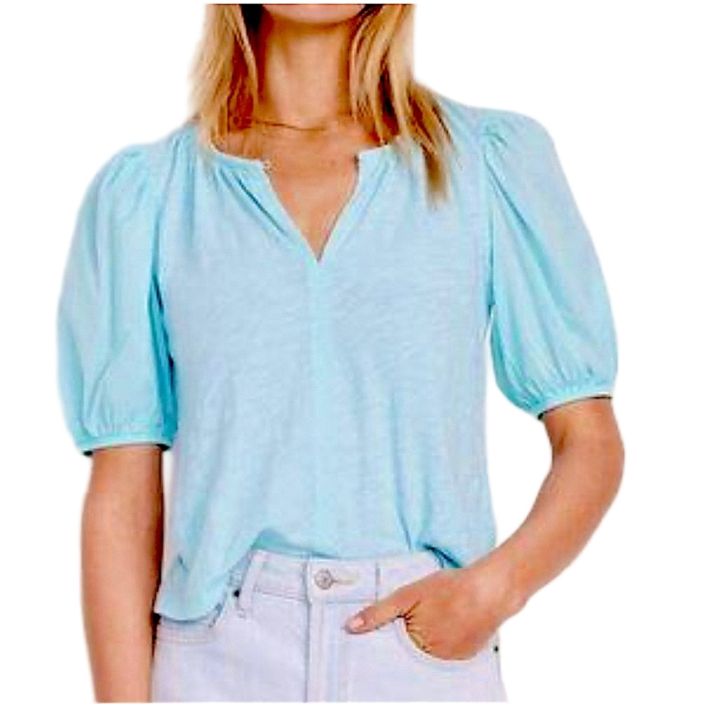 NWT ON Women's Blue Top small